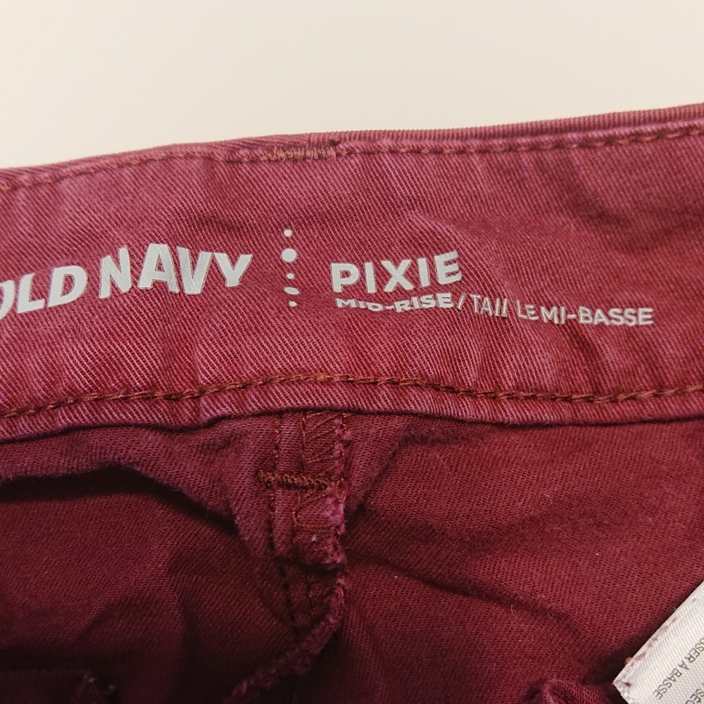 Old Navy Pixie Red Shorts - Picture 3 of 3